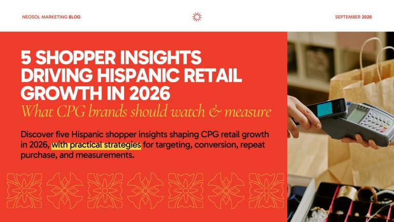 Hispanic shopper insights 2026